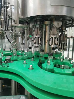 Glass bottle filling line